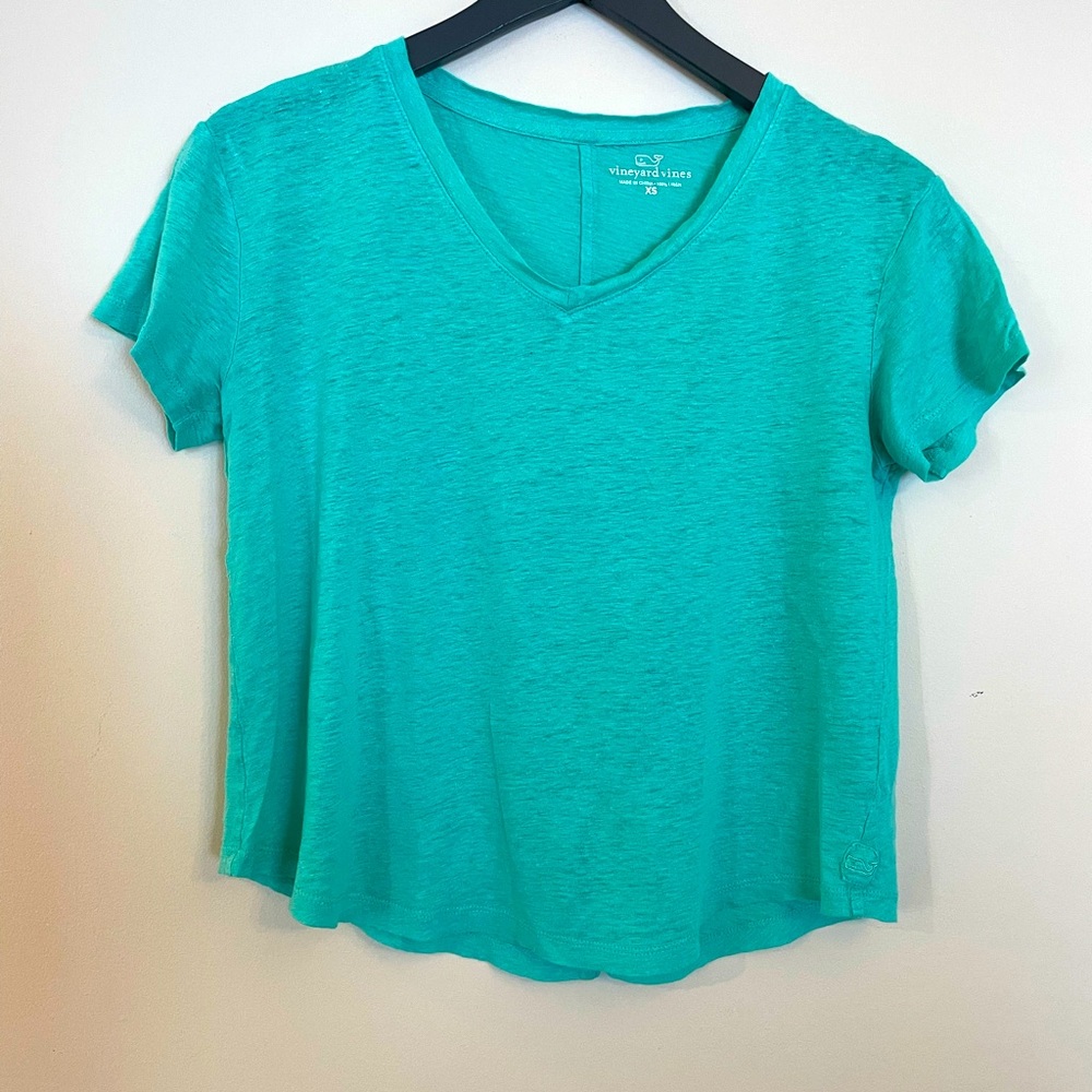 Vineyard Vines XS 100% Linen Tee